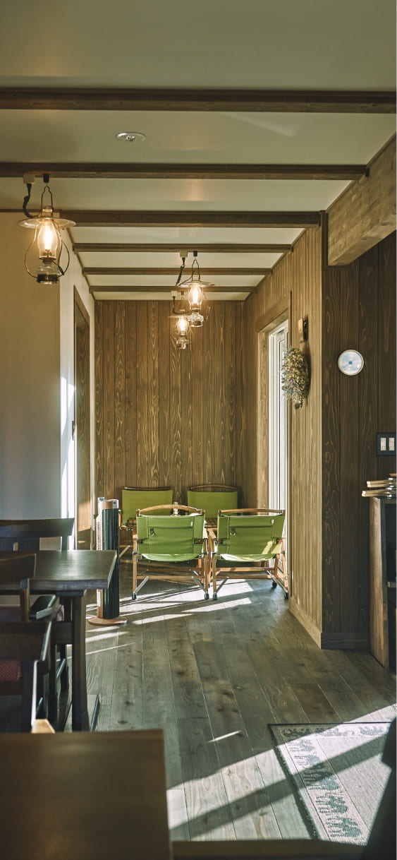 森の暮らし／自家焙煎珈琲店ランプ